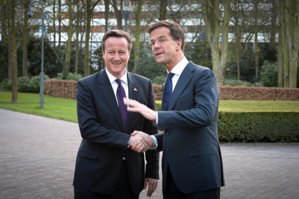 David Cameron Mark Rutte