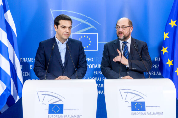 Alexis Tsipras Martin Schulz