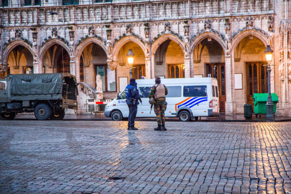 Brussels Belgium police