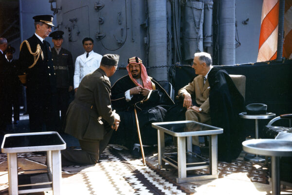 Abdulaziz of Saudi Arabia Franklin Roosevelt