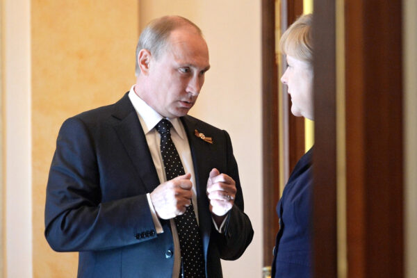 Vladimir Putin Angela Merkel