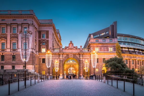 Swedish parliament Stockholm