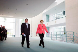 Sigmar Gabriel Angela Merkel