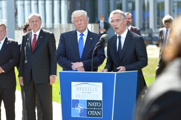 Donald Trump Jens Stoltenberg