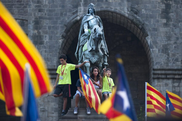 Barcelona Spain demonstration