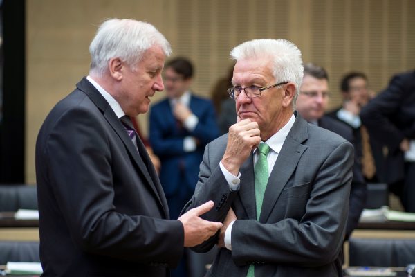 Horst Seehofer Winfried Kretschmann