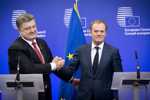 Petro Poroshenko Donald Tusk