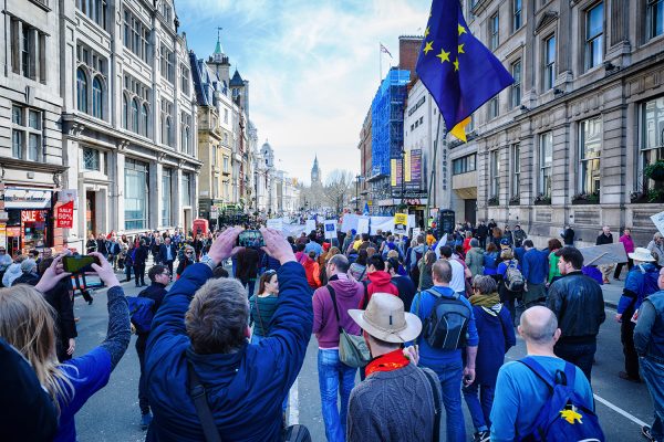 London England demonstration