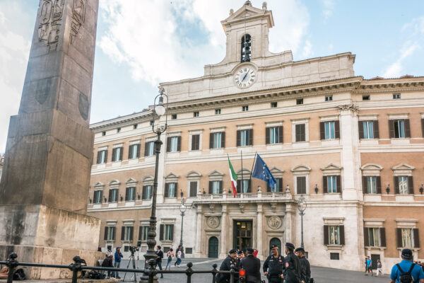 Italian parliament Rome