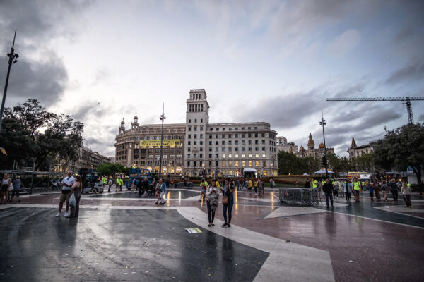 Plaça de Catalunya Barcelona Spain