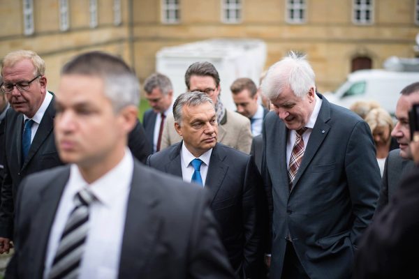 Viktor Orbán Horst Seehofer