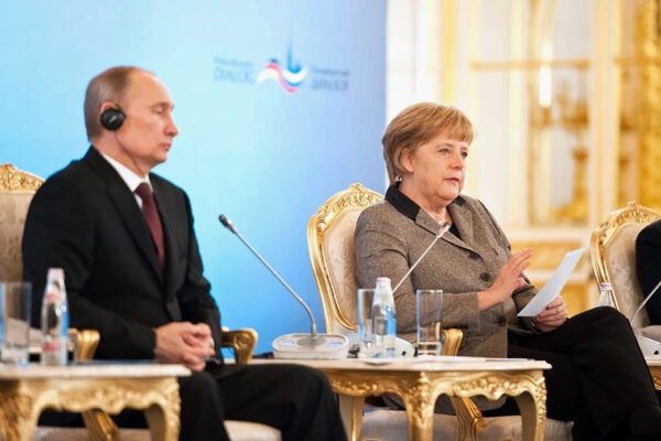 Vladimir Putin Angela Merkel