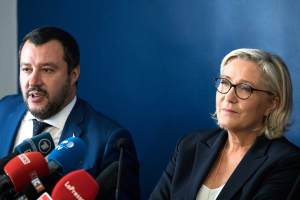 Matteo Salvini Marine Le Pen