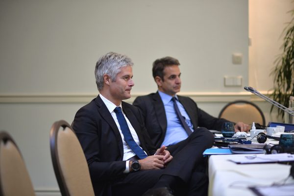 Laurent Wauquiez Kyriakos Mitsotakis