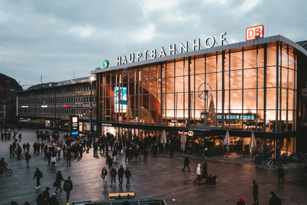 Cologne Germany train station