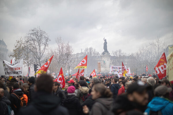 Paris France demonstration