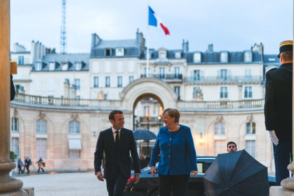 Emmanuel Macron Angela Merkel