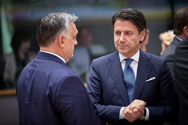 Viktor Orbán Giuseppe Conte