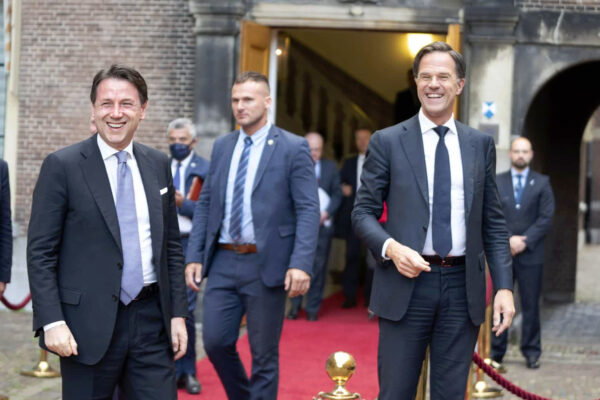 Giuseppe Conte Mark Rutte