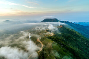 Wind turbines China